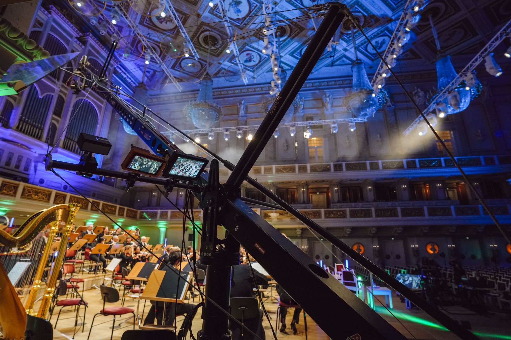 Konzerthaus Berlin — Kamerakran und Saal