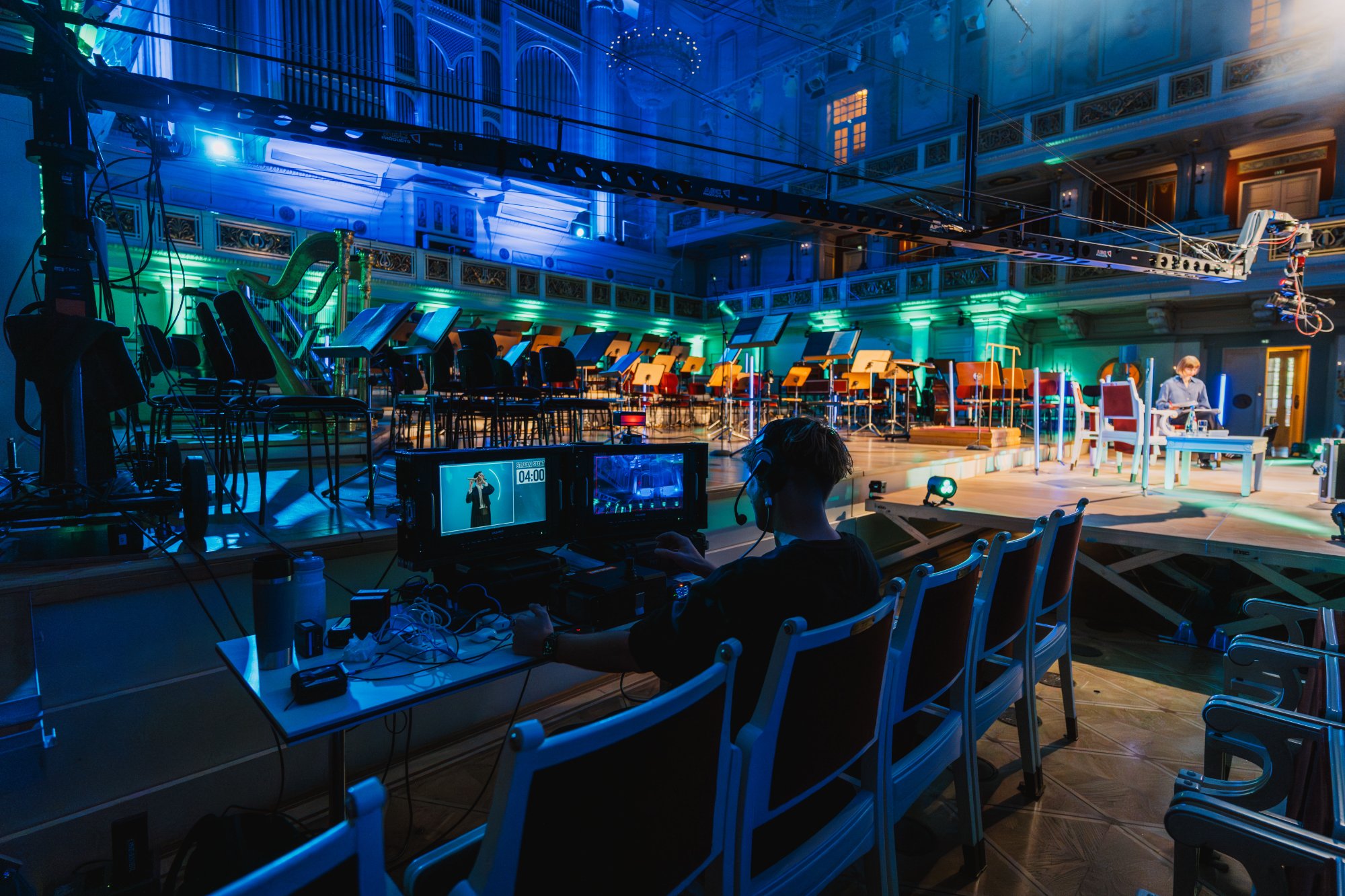 Konzerthaus Berlin — Regie-Pult im Saal